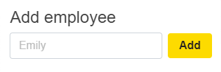 add employee
