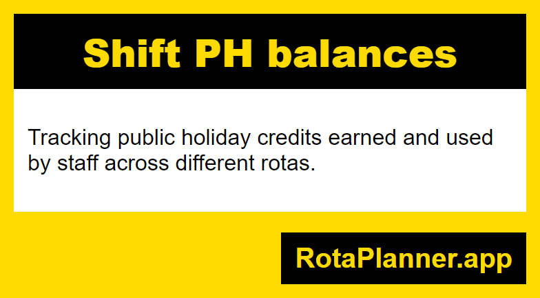 Shift PH balances glossary infographic