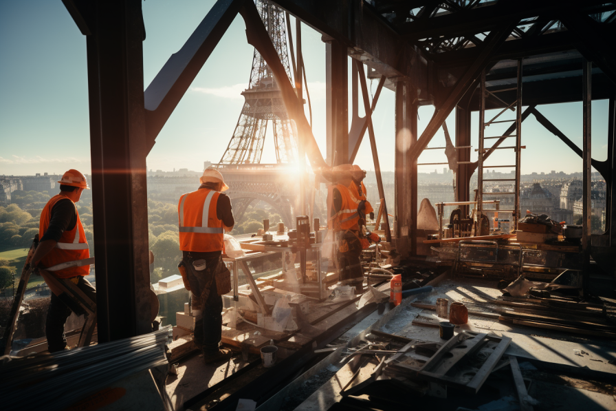 Building the Eifel Tower