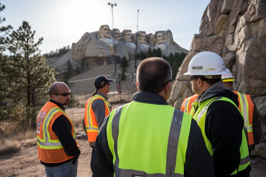 Building Mount Rushmore